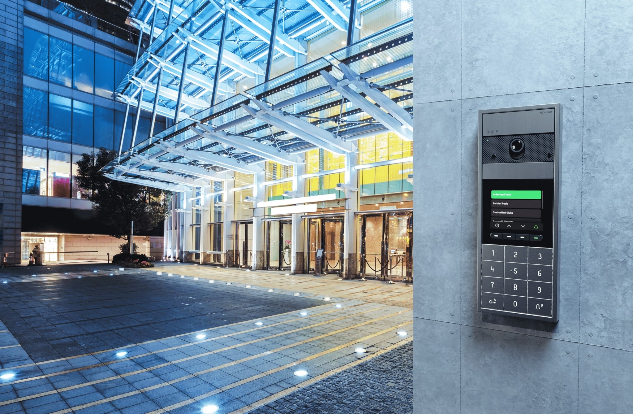 COMELIT ULTRA - Analogue Entrance Panel | Access Automation NZ — Access X