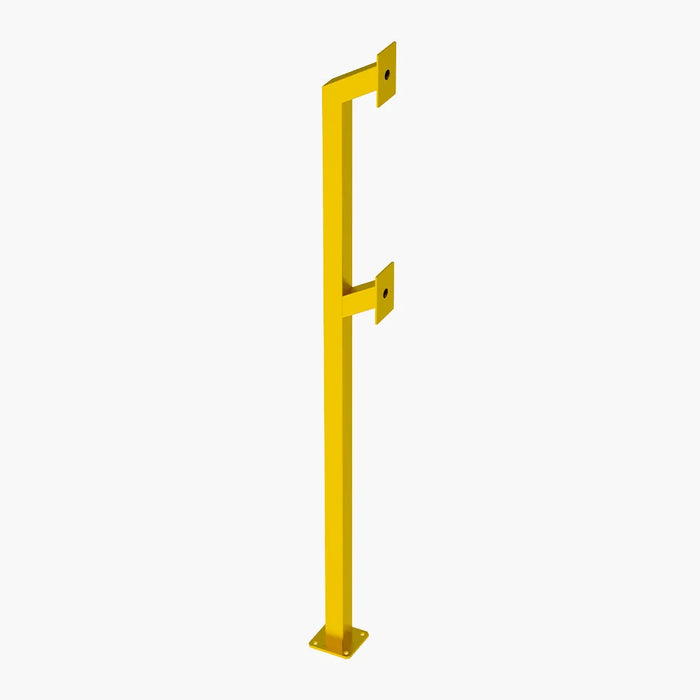 Double Flanged Gooseneck Post