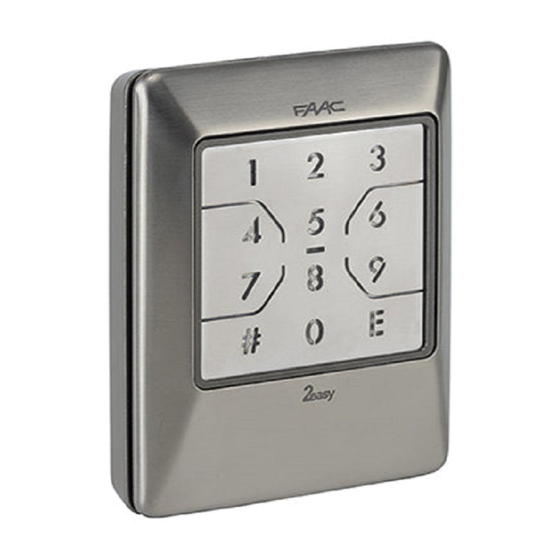 Computer Automation Keypad FAAC XKPW WIRELESS KEYPAD SLH Technology | Touch Numneric Keypad ...