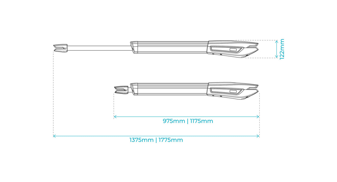 JAG400 Double Swing Kit - 3m Gates