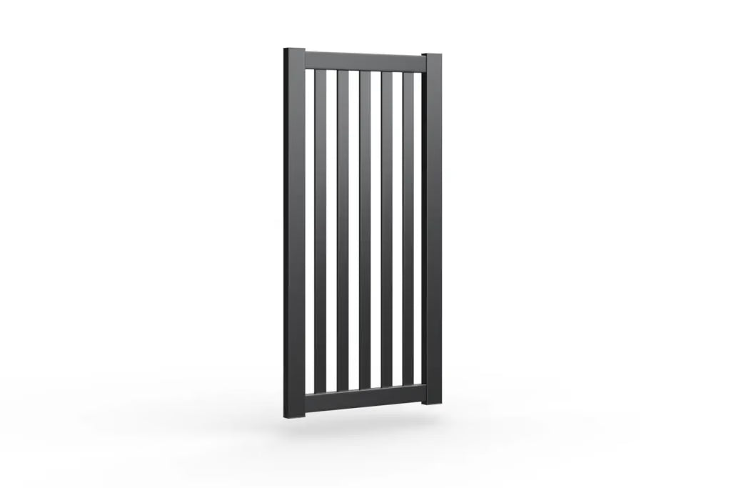 Luna Vertical Slat Pedestrian Gate Access X