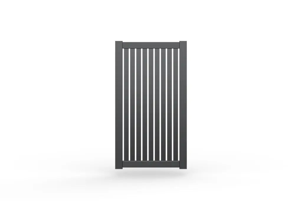 Luna Vertical Slat Pedestrian Gate Access X