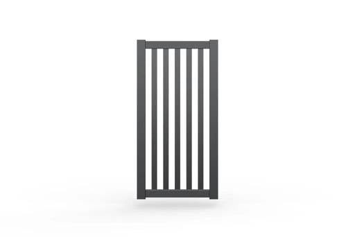 Luna Vertical Slat Pedestrian Gate Access X