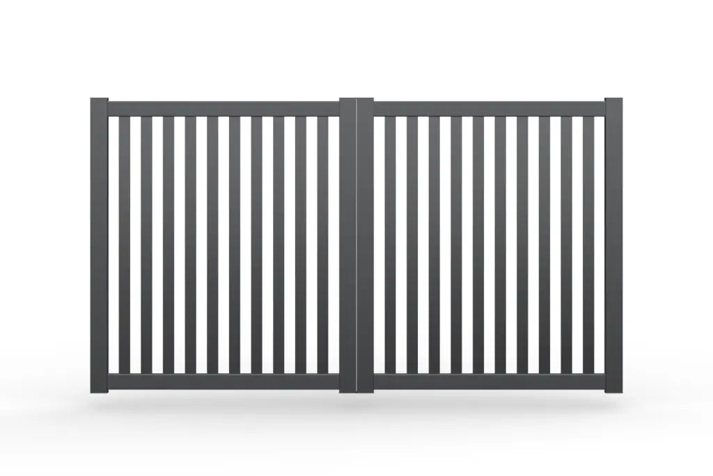ACCESS X Luna Vertical Slat Swing Gate