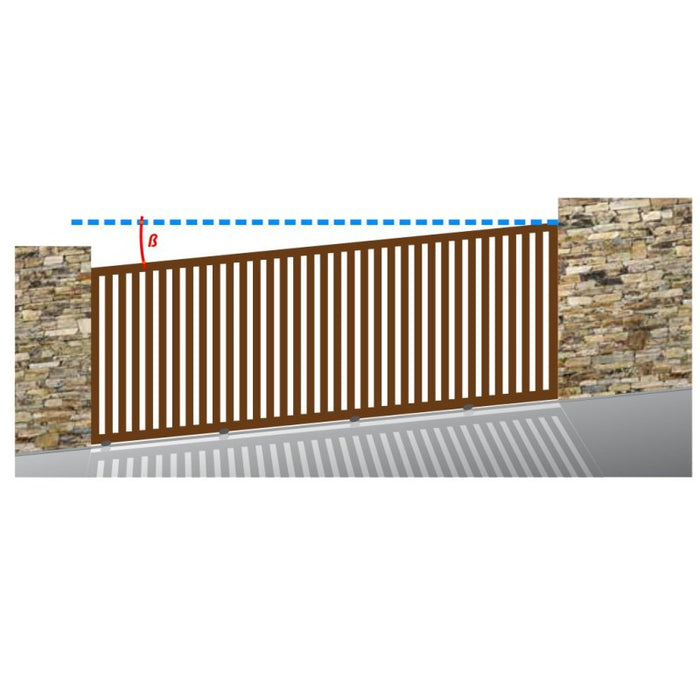 Hydraulic Sliding Gate Damper – For Sloping Gates (7 Nm)