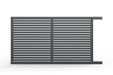 ACCESS X Sola Horizontal Slat Sliding Gate