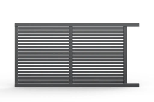 ACCESS X Sola Horizontal Slat Sliding Gate
