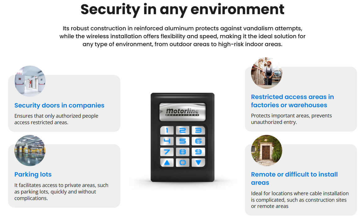 TEC2 Wireless Keypad
