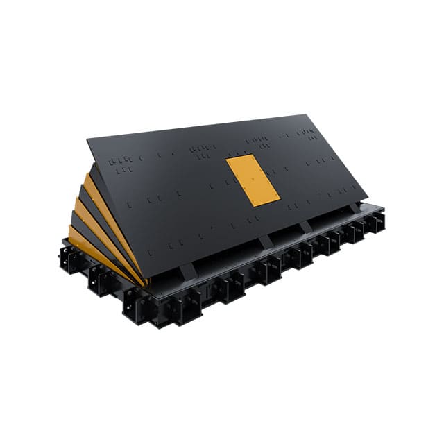 7,5t@80kph Ultra shallow road blockers (with safety skirt)