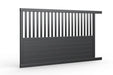 Access X Tongue Groove Picket Sliding Gate