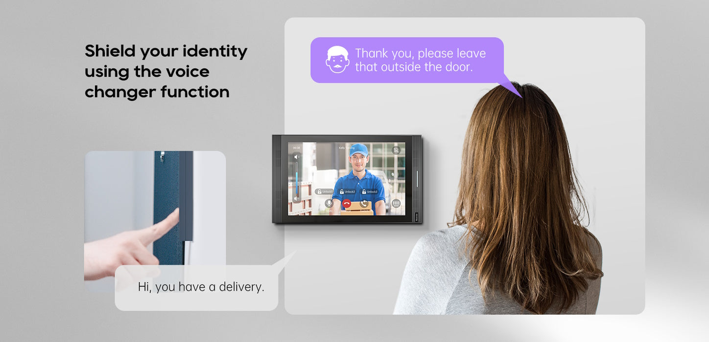 AV-S567-WIFI Akuvox 10inch Indoor Monitor